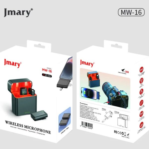 میکروفن بی سیم جی ماری مدل Jmary MW-16