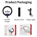 رینگ لایت 19 اینچی جی ماری مدل Jmary FM19RS