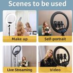 رینگ لایت 19 اینچی جی ماری مدل Jmary FM19RS