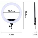 رینگ لایت 19 اینچی جی ماری مدل Jmary FM19RS