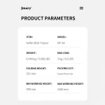 سه پایه جی ماری مدل Jmary MT-38