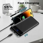 پاوربانک 65 وات یوسوندا مدل YXD-A93 ظرفیت 20000 میلی‌ آمپر ساعت